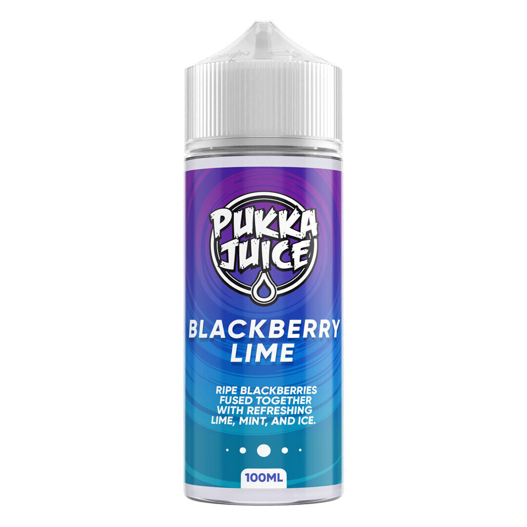 Pukka Juice 100ml Shortfill E-Liquid Vape Juice 0mg No Nicotine