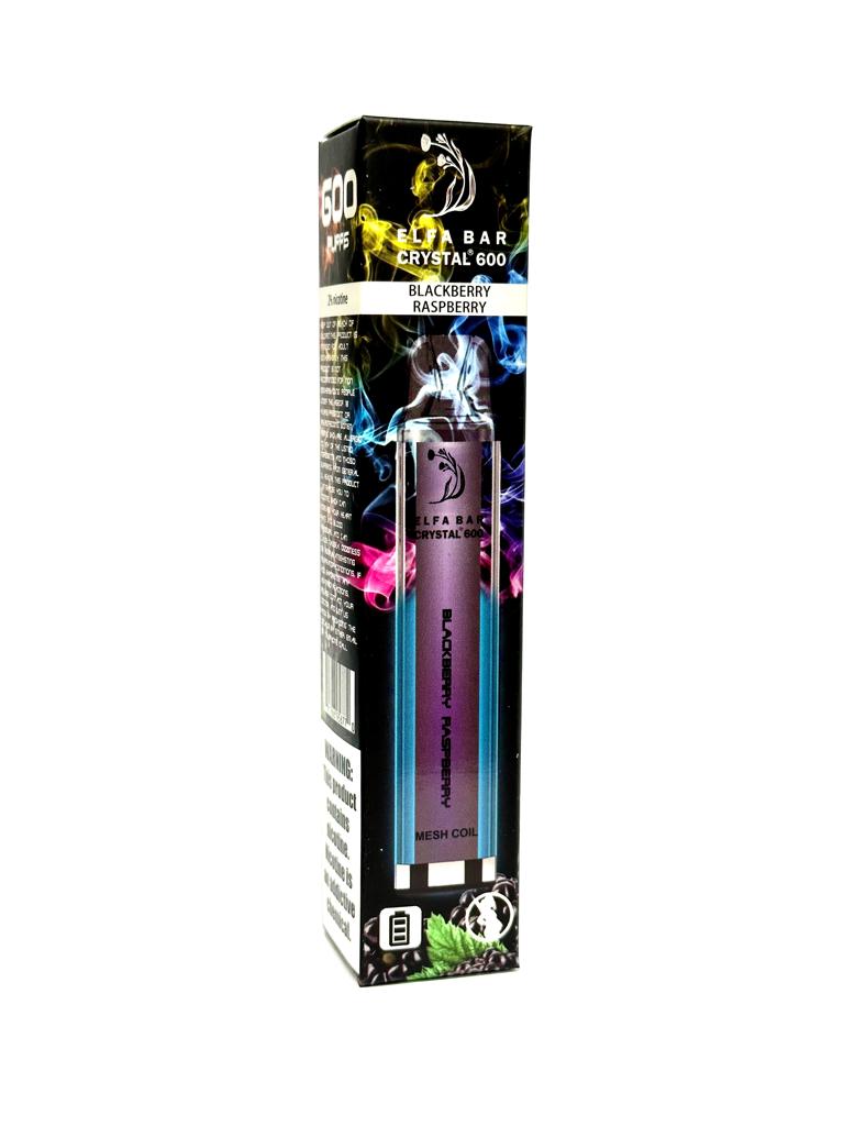 Elfa Bar Crystal 600 puff Disposable Vape E-Cig 2ml