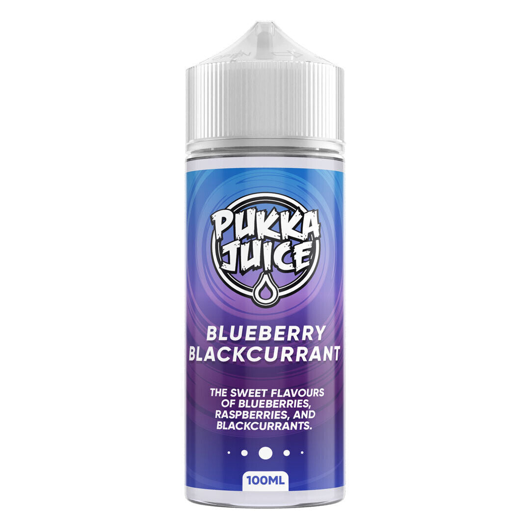 Pukka Juice 100ml Shortfill E-Liquid Vape Juice 0mg No Nicotine