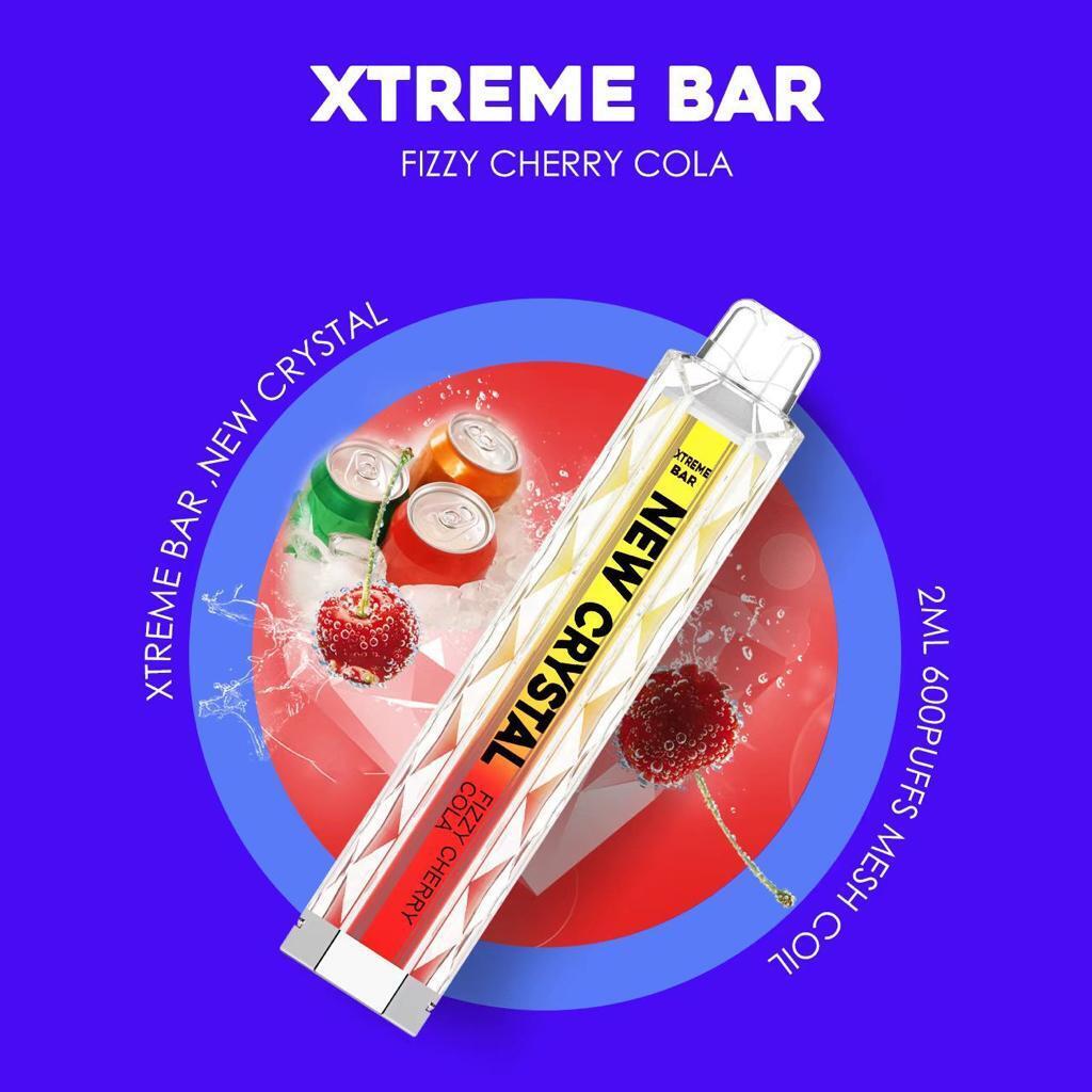 Xtreme Crystal Bar Disposable Vape 600 puffs 20mg Buy 3 Get 1 Free