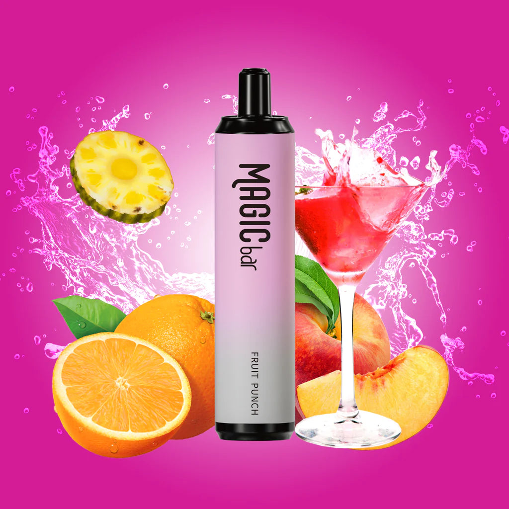 Box of 10 Magic Bar Disposable Bar 4000 Puffs 0 MG TPD Complaint.