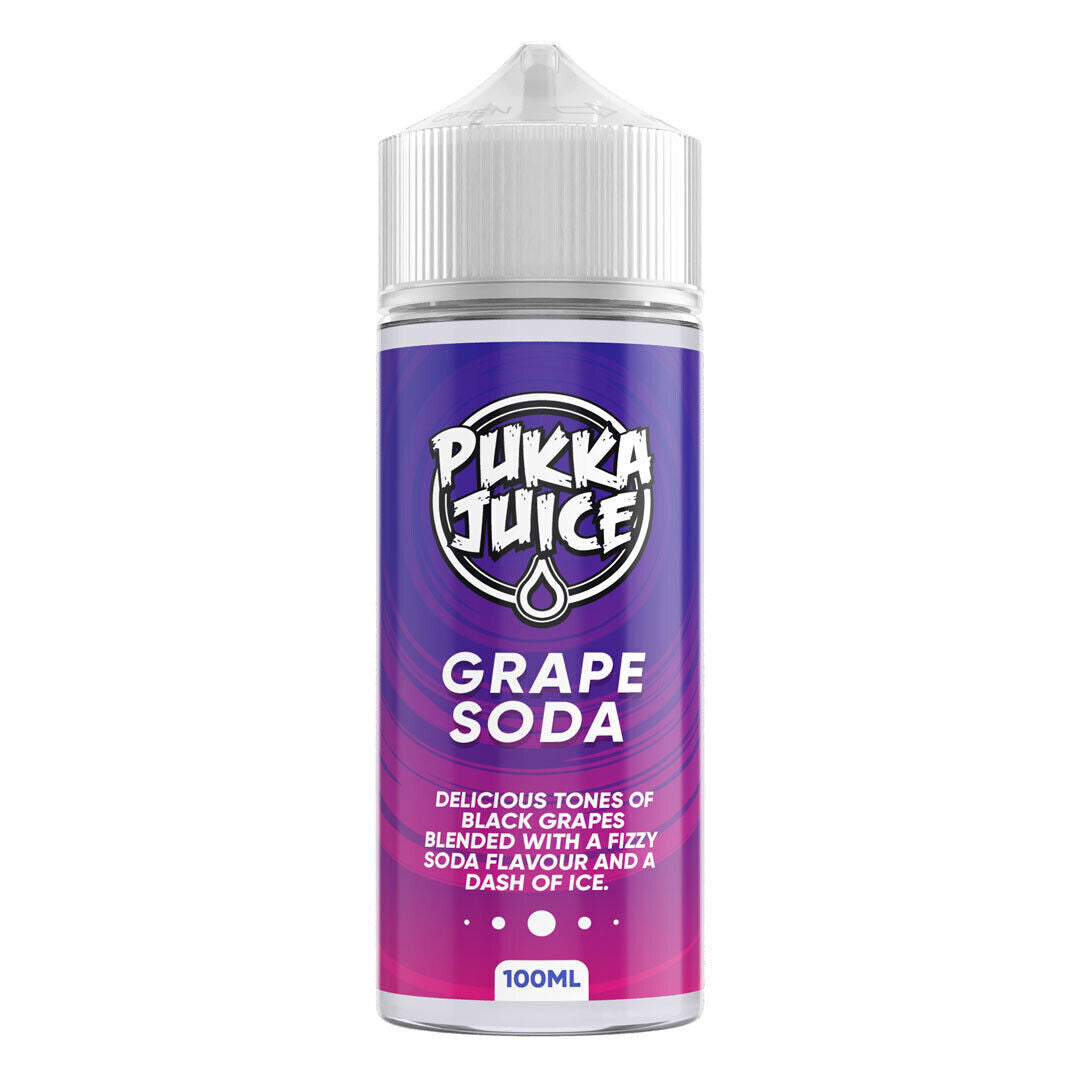 Pukka Juice 100ml Shortfill E-Liquid Vape Juice 0mg No Nicotine