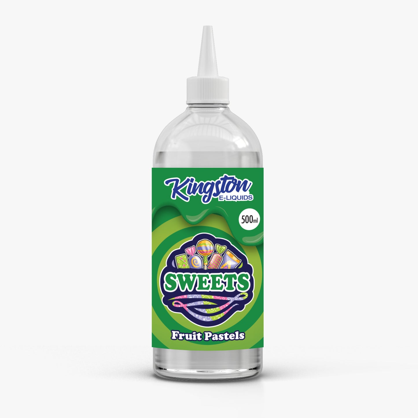 Kingston 500ML E Liquid 0MG No Nicotine Vape Juice 70VG/30PG