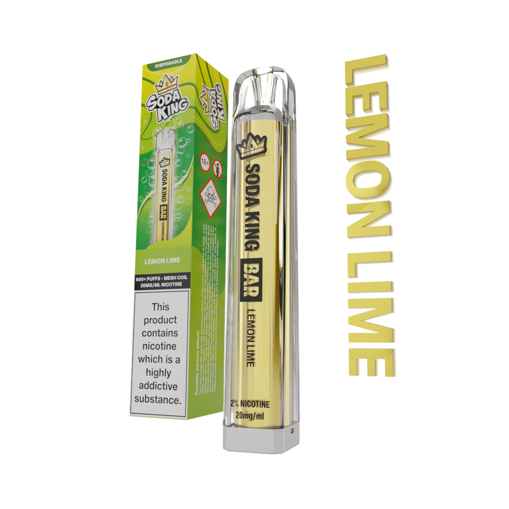 Soda King Bar 600 Puffs Disposable Vape - Effortless Enjoyment Buy 3 Get 1 FREE