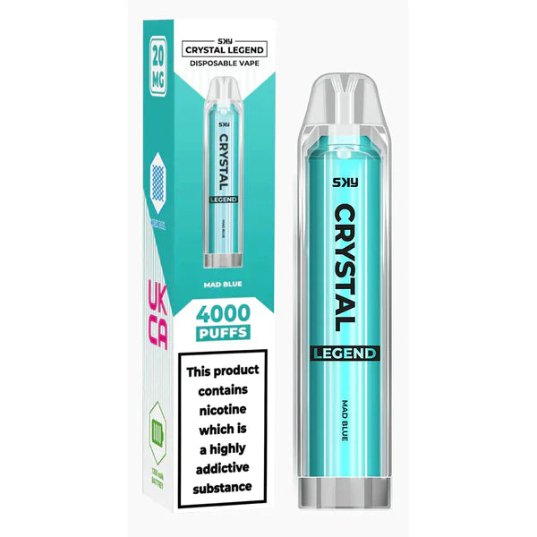 Crystal Legend Vape 4000 Puffs Disposable Bar