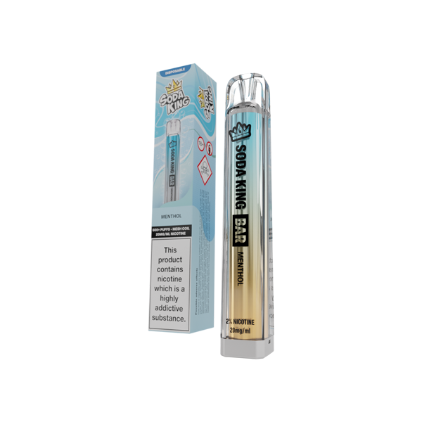 Soda King Bar 600 Puffs Disposable Vape - Effortless Enjoyment Buy 3 Get 1 FREE