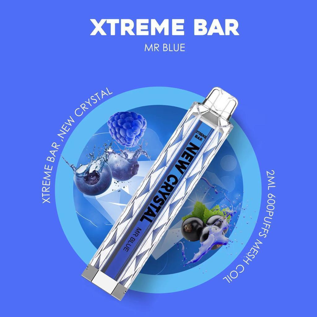 Xtreme Crystal Bar Disposable Vape 600 puffs 20mg Buy 3 Get 1 Free