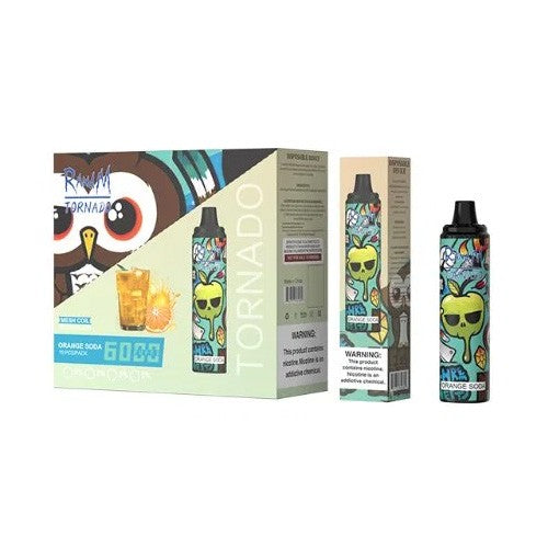 RandM Tornado 6000 Puffs New Disposable Bar