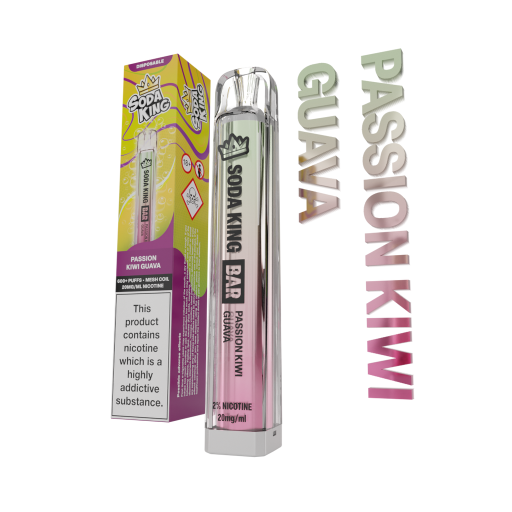 Soda King Bar 600 Puffs Disposable Vape - Effortless Enjoyment Buy 3 Get 1 FREE
