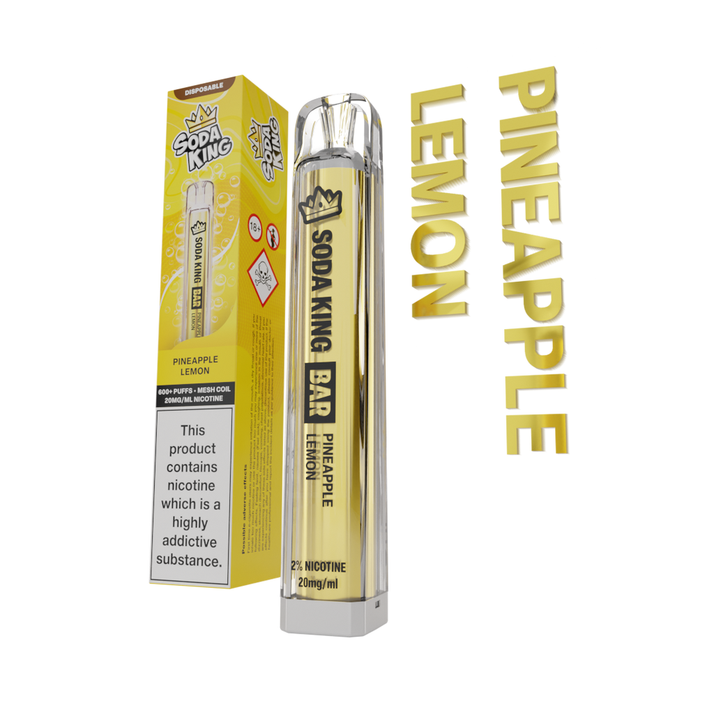 Soda King Bar 600 Puffs Disposable Vape - Effortless Enjoyment Buy 3 Get 1 FREE
