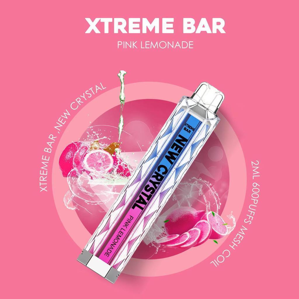 Xtreme Crystal Bar Disposable Vape 600 puffs 20mg Buy 3 Get 1 Free