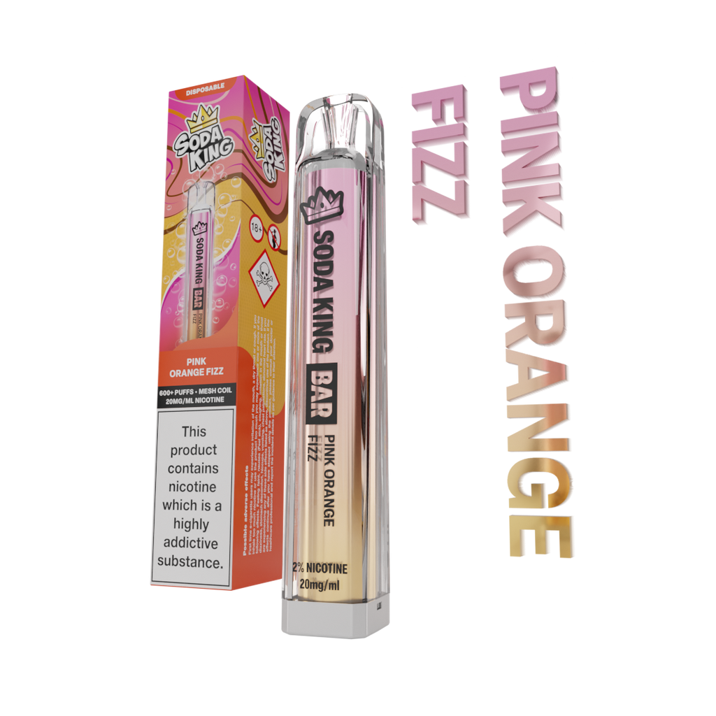 Soda King Bar 600 Puffs Disposable Vape - Effortless Enjoyment Buy 3 Get 1 FREE