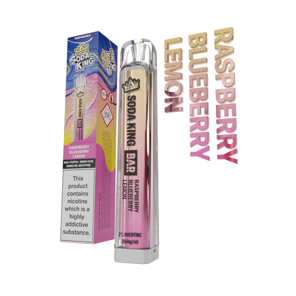Soda King Bar 600 Puffs Disposable Vape - Effortless Enjoyment Buy 3 Get 1 FREE