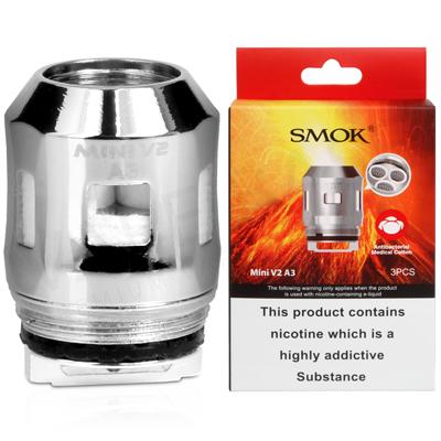 SMOK Mini V2 S2, S1, A2, A1, A3 Quadruple Coil 0.15Ω (30-70W) Pack Of 3