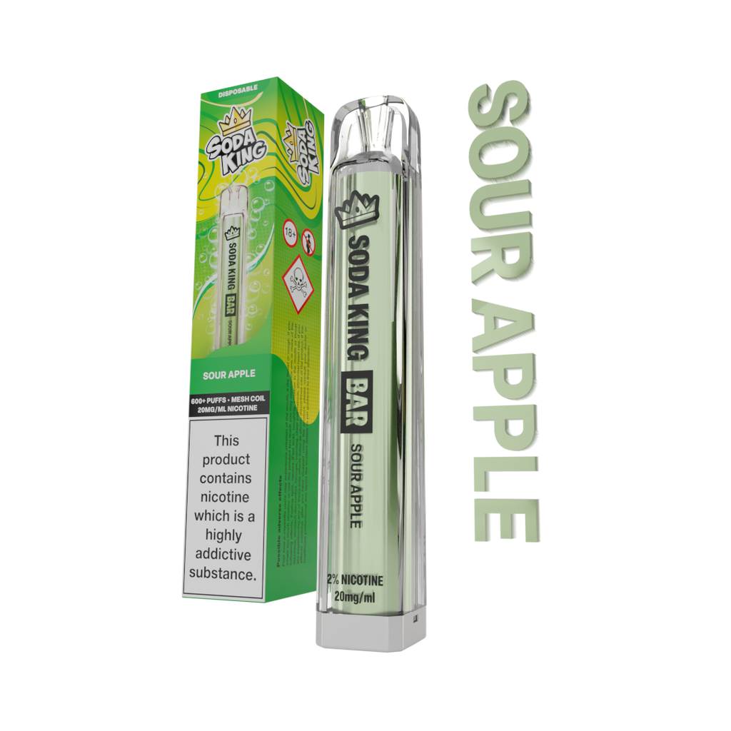 Soda King Bar 600 Puffs Disposable Vape - Effortless Enjoyment Buy 3 Get 1 FREE