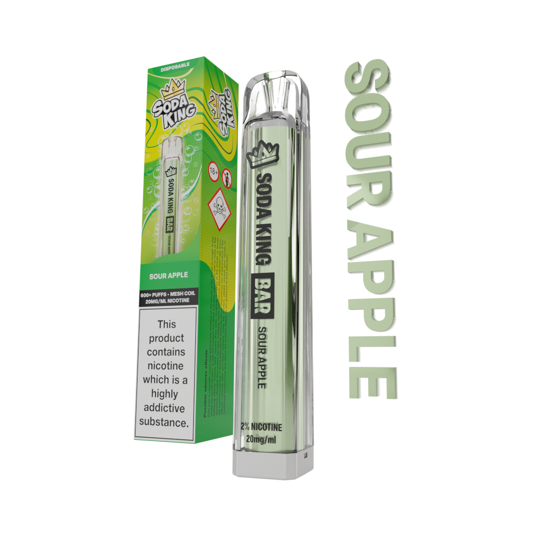 Soda King Bar 600 Puffs Disposable Vape - Effortless Enjoyment Buy 3 Get 1 FREE