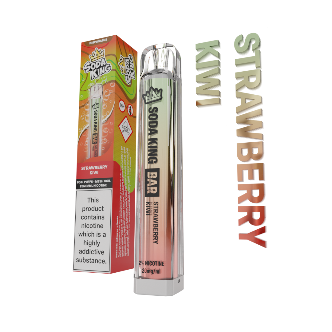 Soda King Bar 600 Puffs Disposable Vape - Effortless Enjoyment Buy 3 Get 1 FREE