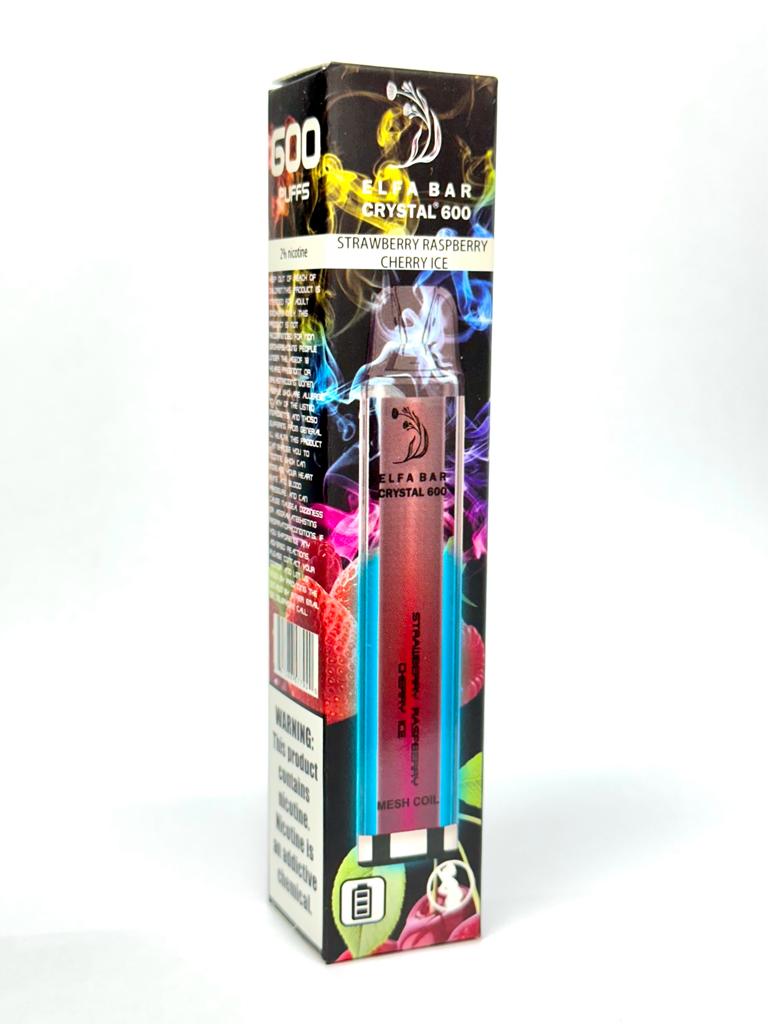 Elfa Bar Crystal 600 puff Disposable Vape E-Cig 2ml