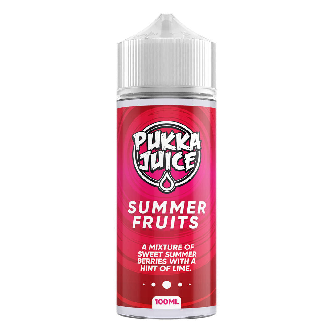 Pukka Juice 100ml Shortfill E-Liquid Vape Juice 0mg No Nicotine