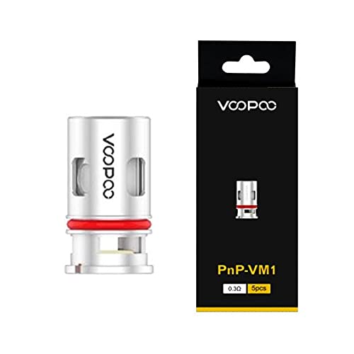 VooPoo PnP Coils YC-C/ R1/ R2/ C1/ VM1/ VM4/5/6 Pack Of 5 TPD Compliant