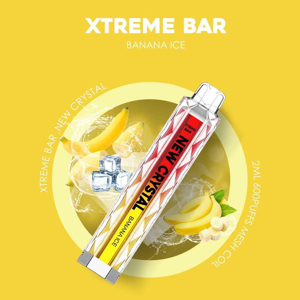 Xtreme Crystal Bar Disposable Vape 600 puffs 20mg Buy 3 Get 1 Free