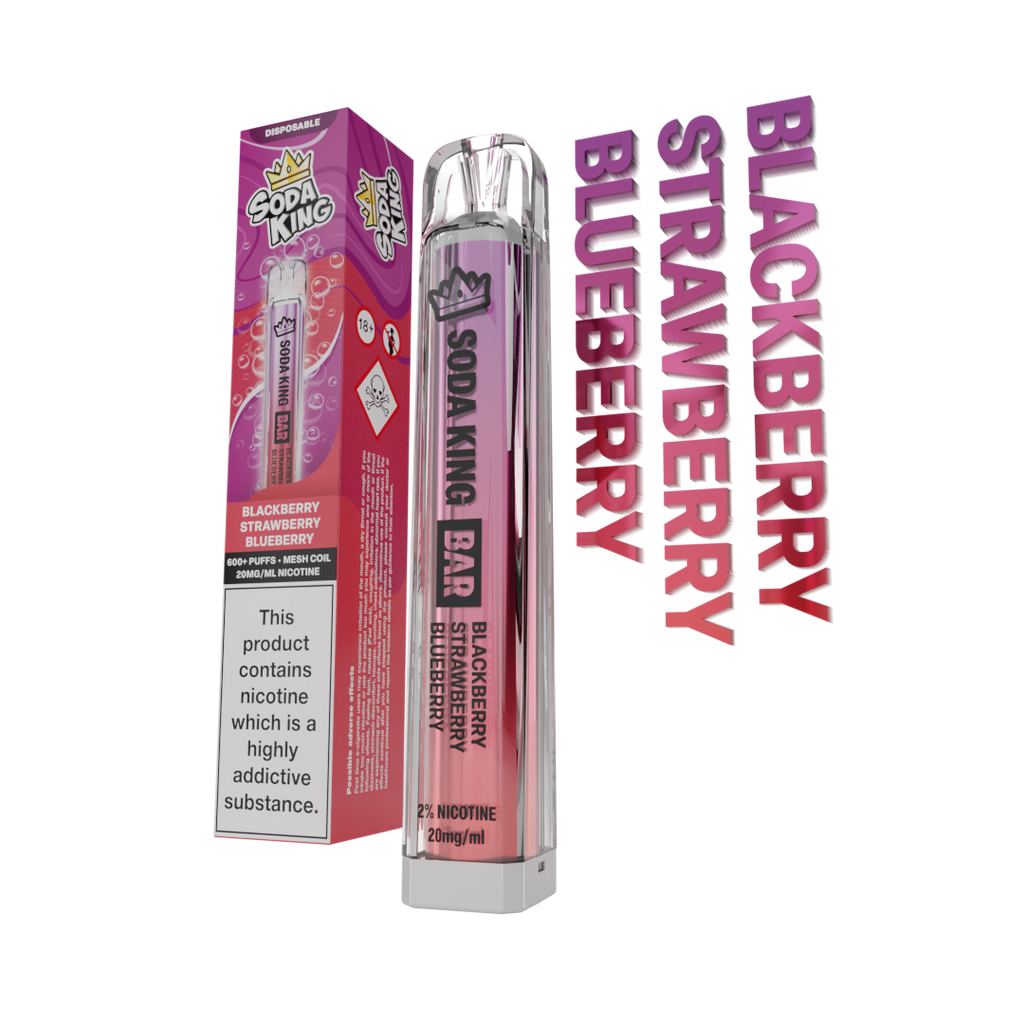Soda King Bar 600 Puffs Disposable Vape - Effortless Enjoyment Buy 3 Get 1 FREE