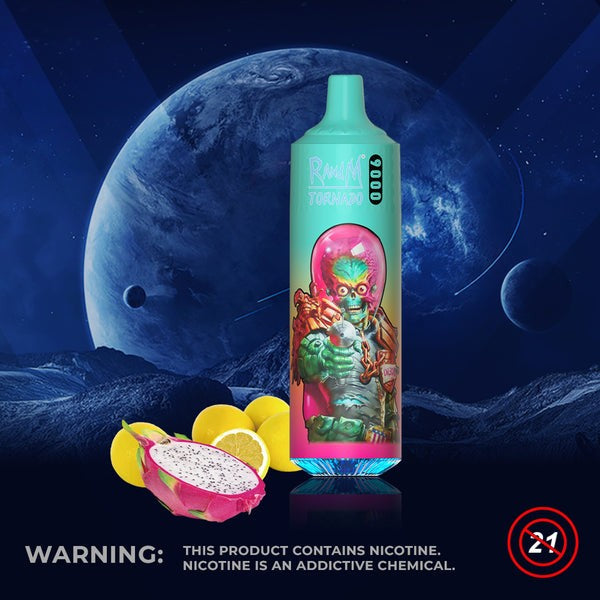 R and M Tornado 9000 Puffs Disposable Vape 0mg