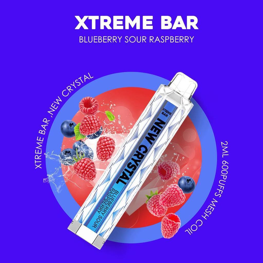 Xtreme Crystal Bar Disposable Vape 600 puffs 20mg Buy 3 Get 1 Free