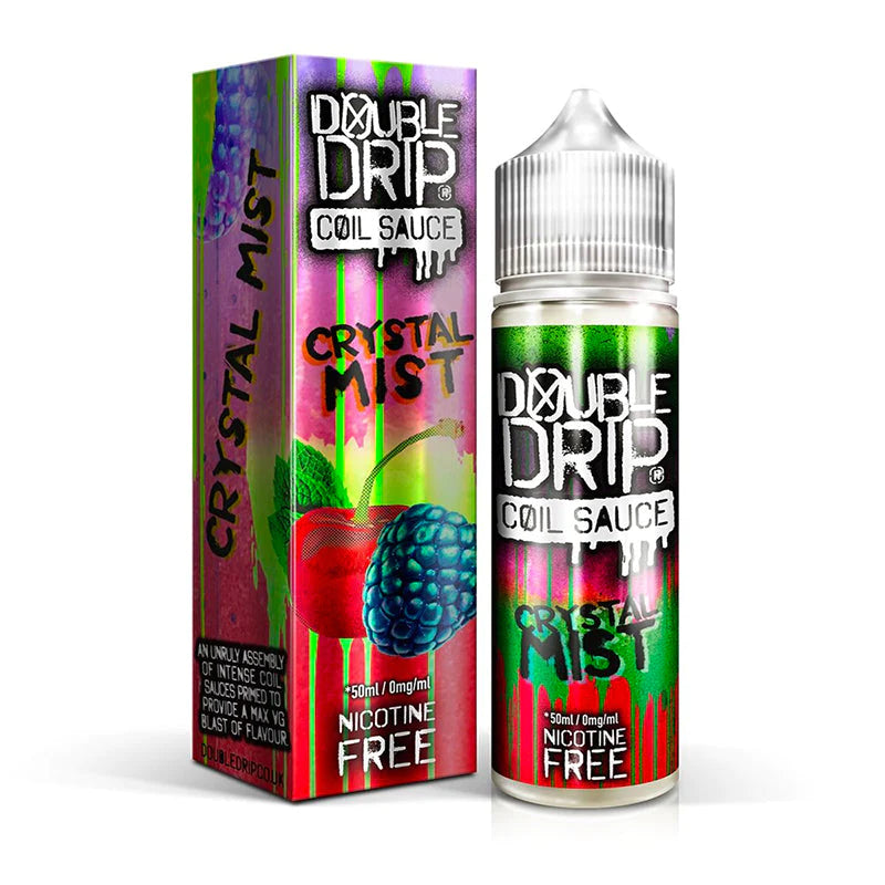 Double Drip 50ml 0MG - No Nicotine E Liquid Vape Juice Shortfill