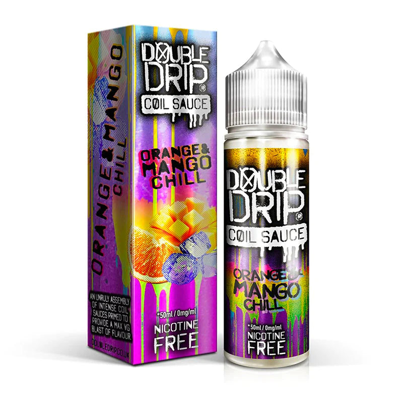 Double Drip 50ml 0MG - No Nicotine E Liquid Vape Juice Shortfill