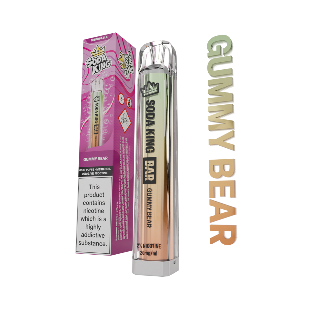 Soda King Bar 600 Puffs Disposable Vape - Effortless Enjoyment Buy 3 Get 1 FREE