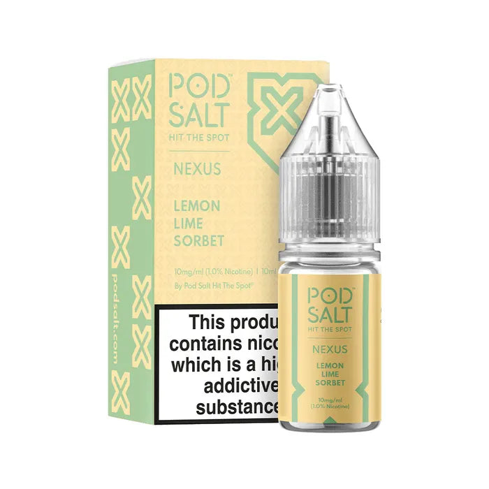 Pod Salts 10ml Nic Salts 11mg 20mg E Liquid Nexus Range Buy 3 Get 1 FREE