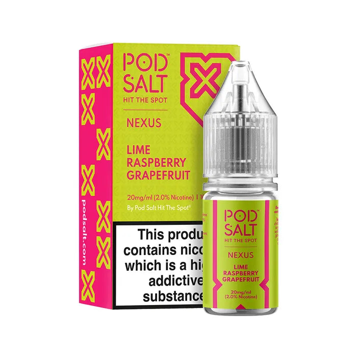 Pod Salts 10ml Nic Salts 11mg 20mg E Liquid Nexus Range Buy 3 Get 1 FREE