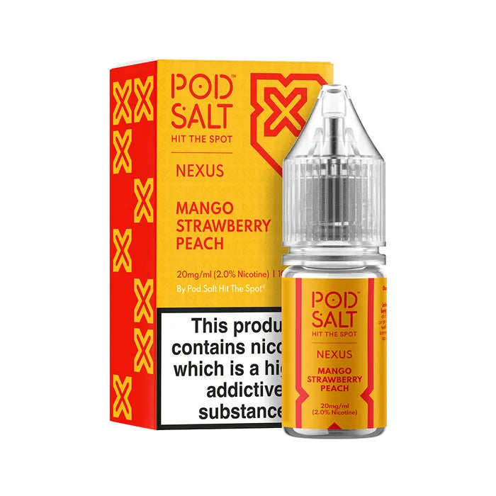 Pod Salts 10ml Nic Salts 11mg 20mg E Liquid Nexus Range Buy 3 Get 1 FREE