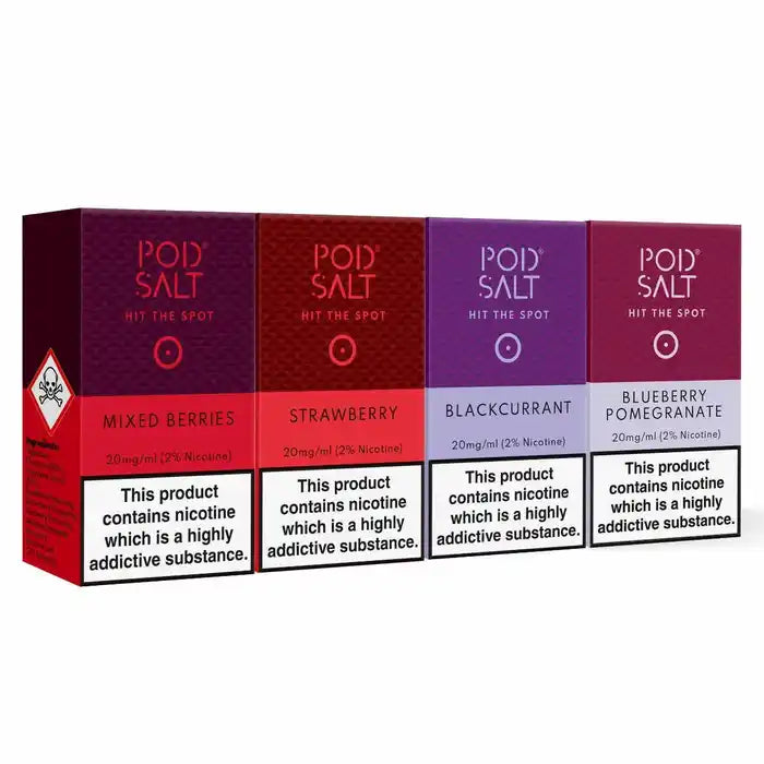 Pod Salts 10ml Salts 11mg 20mg E Liquid All Ranges Buy 3 Get 1 FREE