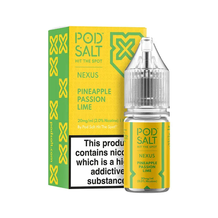 Pod Salts 10ml Nic Salts 11mg 20mg E Liquid Nexus Range Buy 3 Get 1 FREE