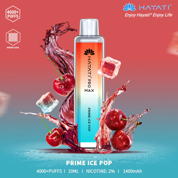 Hayati Pro Max Disposable Vape 4000 Puffs 2% Nicotine