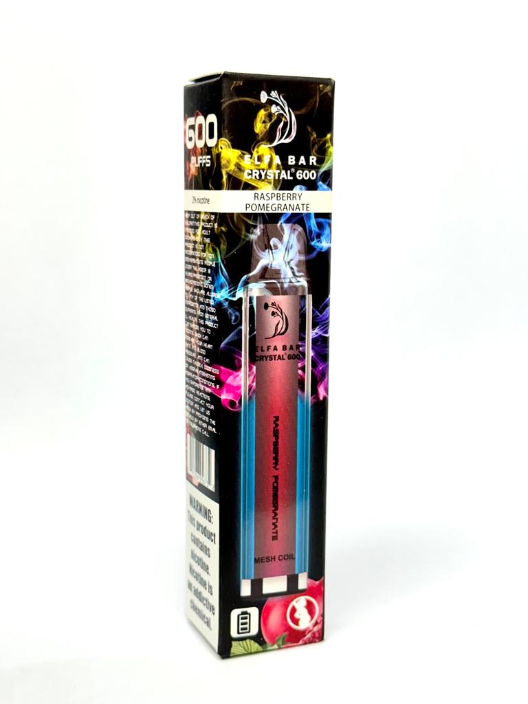 Elfa Bar Crystal 600 puff Disposable Vape E-Cig 2ml