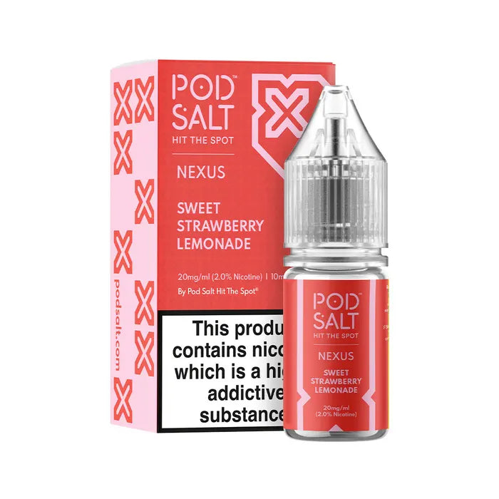 Pod Salts 10ml Nic Salts 11mg 20mg E Liquid Nexus Range Buy 3 Get 1 FREE