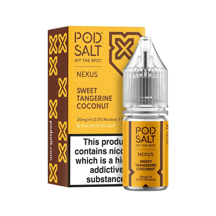 Pod Salts 10ml Nic Salts 11mg 20mg E Liquid Nexus Range Buy 3 Get 1 FREE