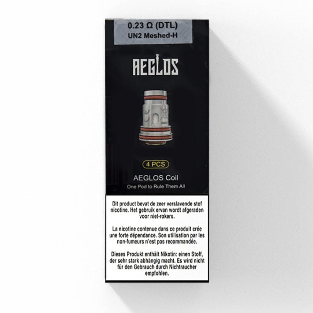 Uwell Aeglos Coils 0.8Ω (MTL) & 0.23Ω Mesh (DTL) Pack Of 4