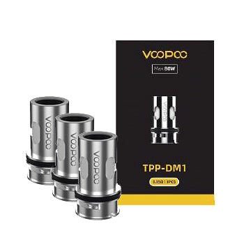 VooPoo TPP-DM1 0.15Ω, DM2 0.2Ω, DM3 0.15, DM4 0.3 Pack of 3 TPD Compliant