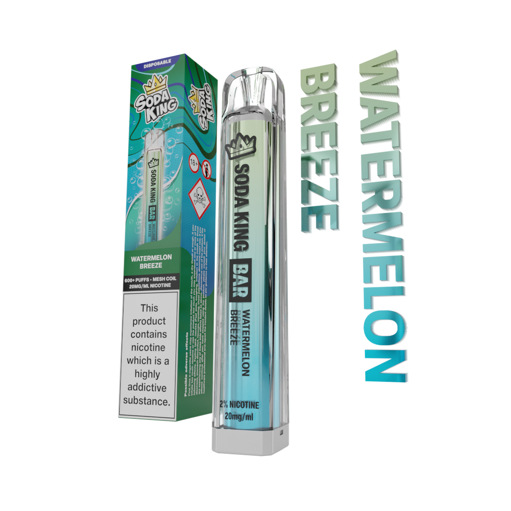 Soda King Bar 600 Puffs Disposable Vape - Effortless Enjoyment Buy 3 Get 1 FREE