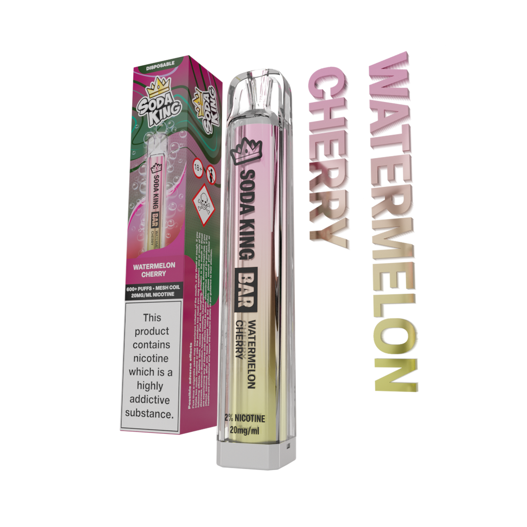 Soda King Bar 600 Puffs Disposable Vape - Effortless Enjoyment Buy 3 Get 1 FREE