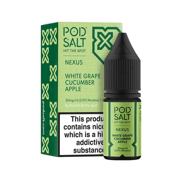 Pod Salts 10ml Nic Salts 11mg 20mg E Liquid Nexus Range Buy 3 Get 1 FREE