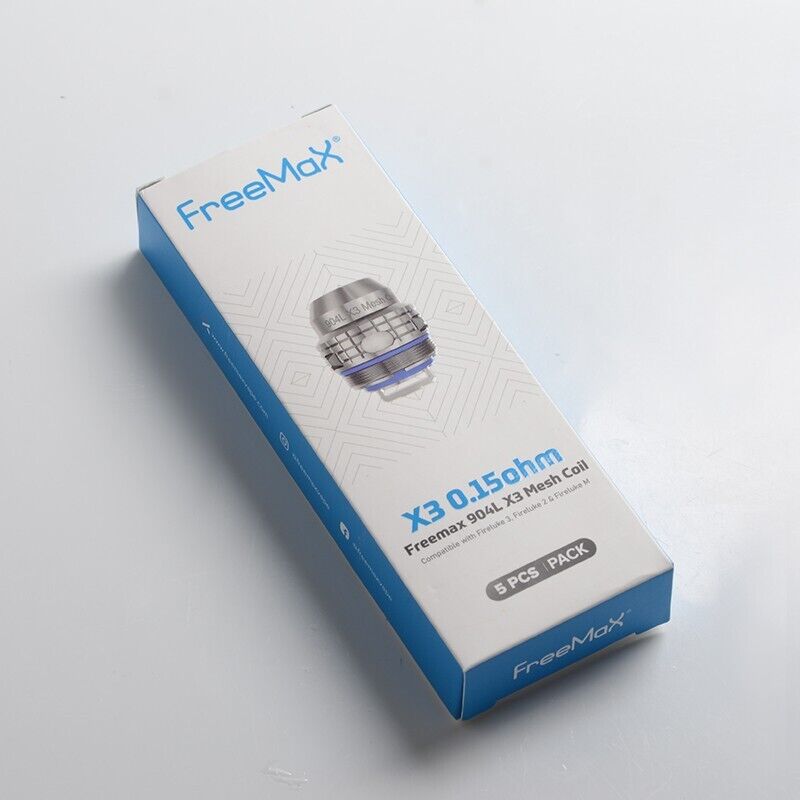 FreeMax Fireluke Mesh X1/ X2/ X3/ X4/ TX1/ TX2/ TX3 Coil Pack Of 5