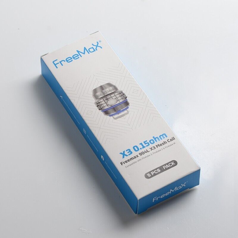 FreeMax Fireluke Mesh X1/ X2/ X3/ X4/ TX1/ TX2/ TX3 Coil Pack Of 5